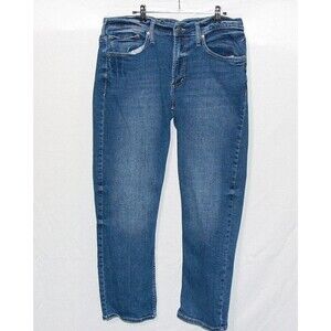 Silver Jeans Mens 36x30 (36x28) Blue Eddie Tapered PantsWestern